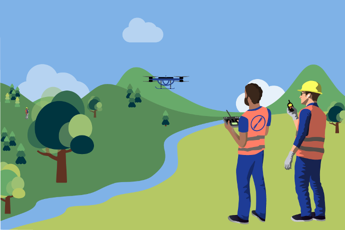 FB Academy Drone Pilot Training School Drone pilot and Pilot assistant FlyingBasket Academy